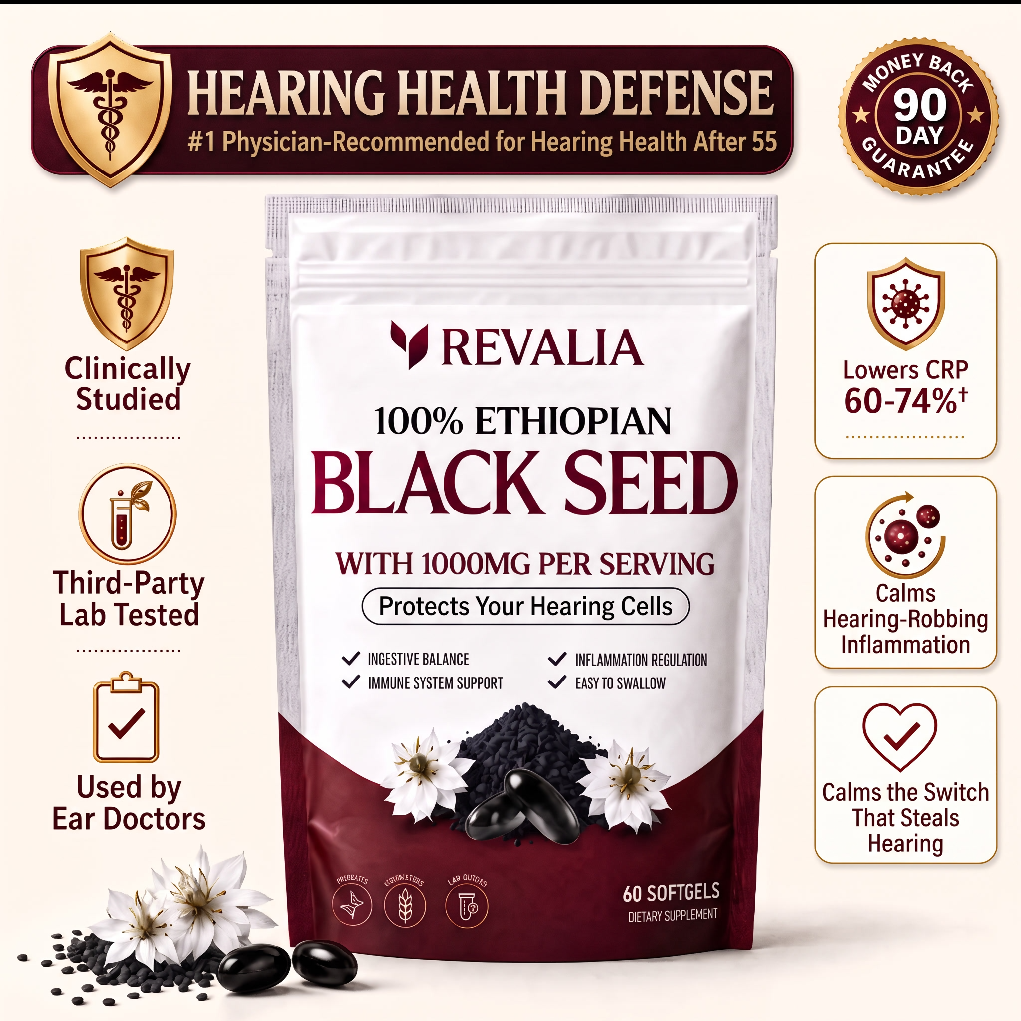 Revalia Ethiopian Black Seed Oil