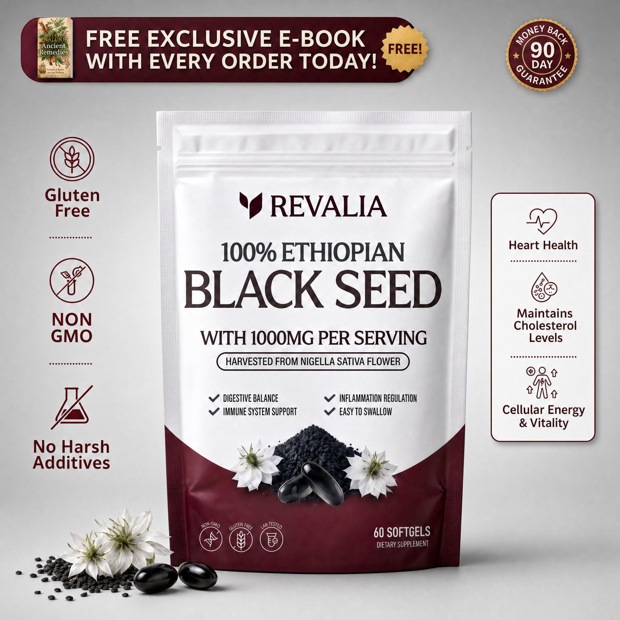 Revalia® Ethiopian Black Seed Oil