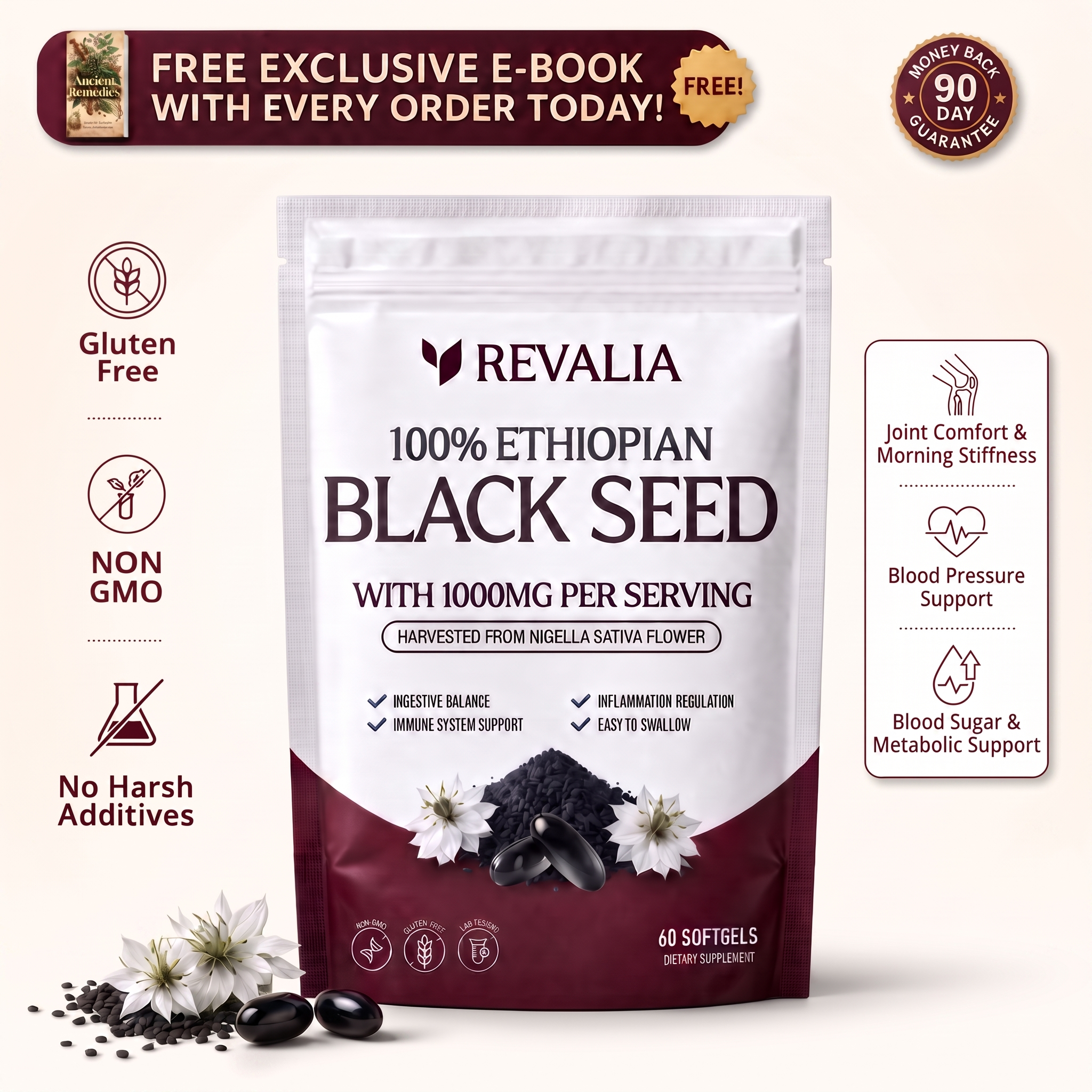 Revalia® Ethiopian Black Seed Oil