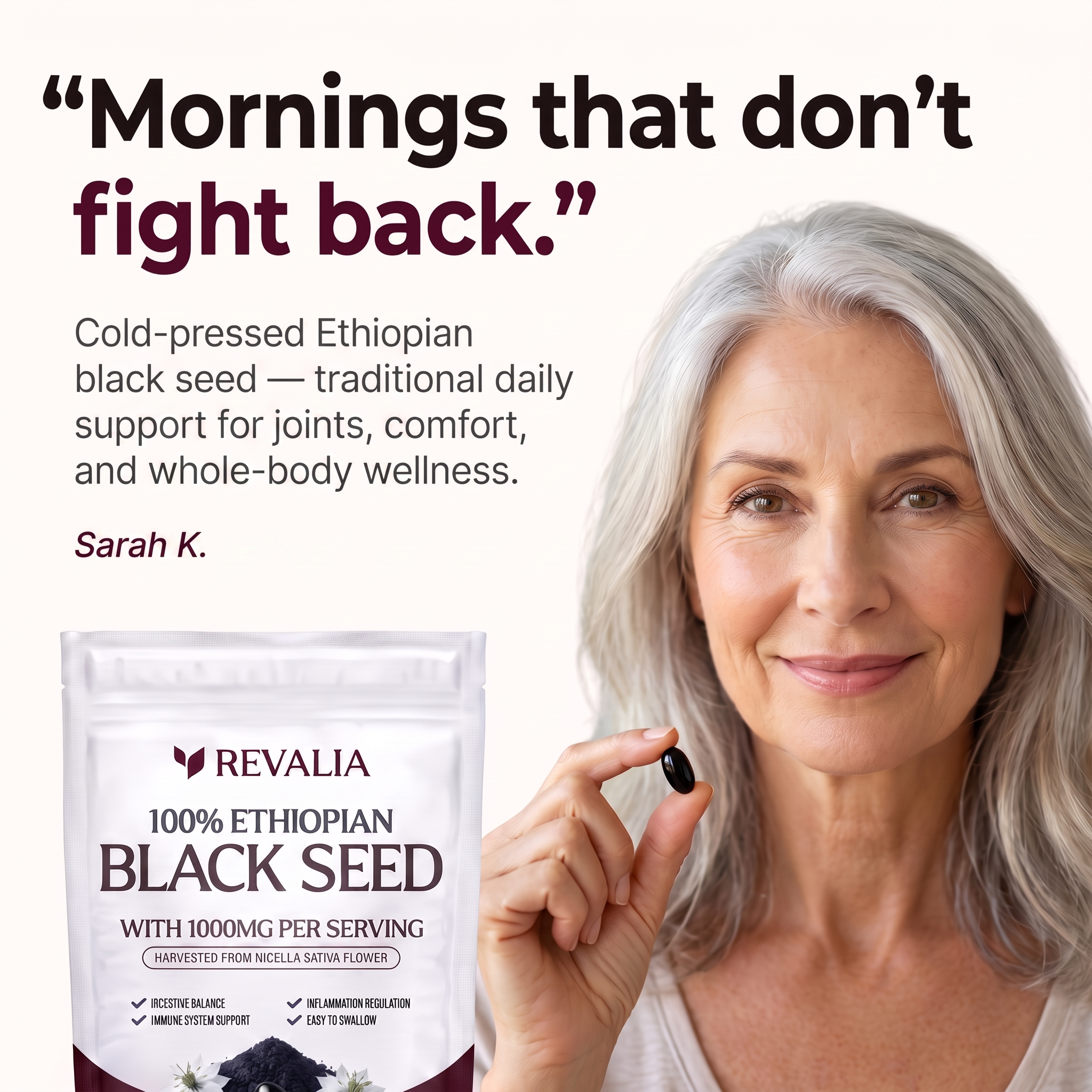 Revalia® Ethiopian Black Seed Oil