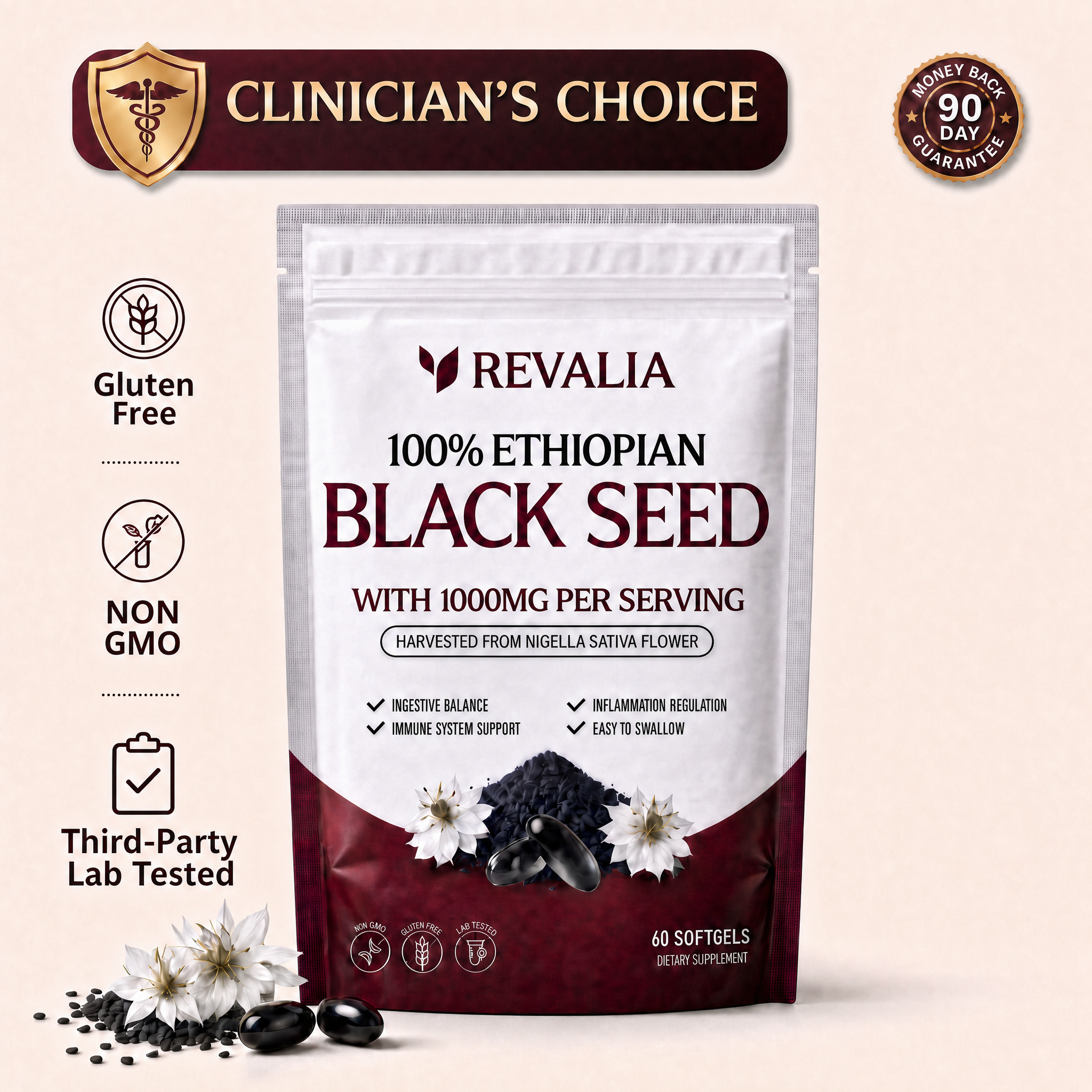 Revalia® Ethiopian Black Seed Oil