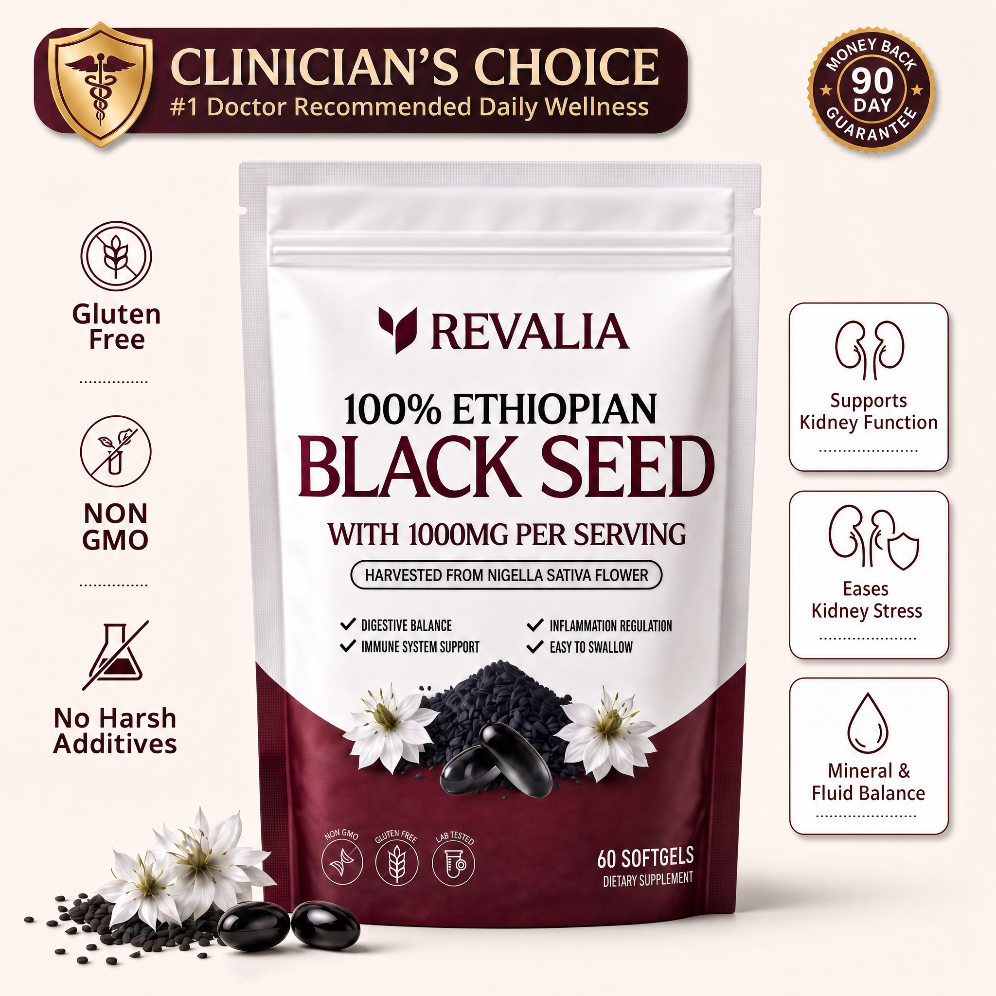 Revalia® Ethiopian Black Seed Oil