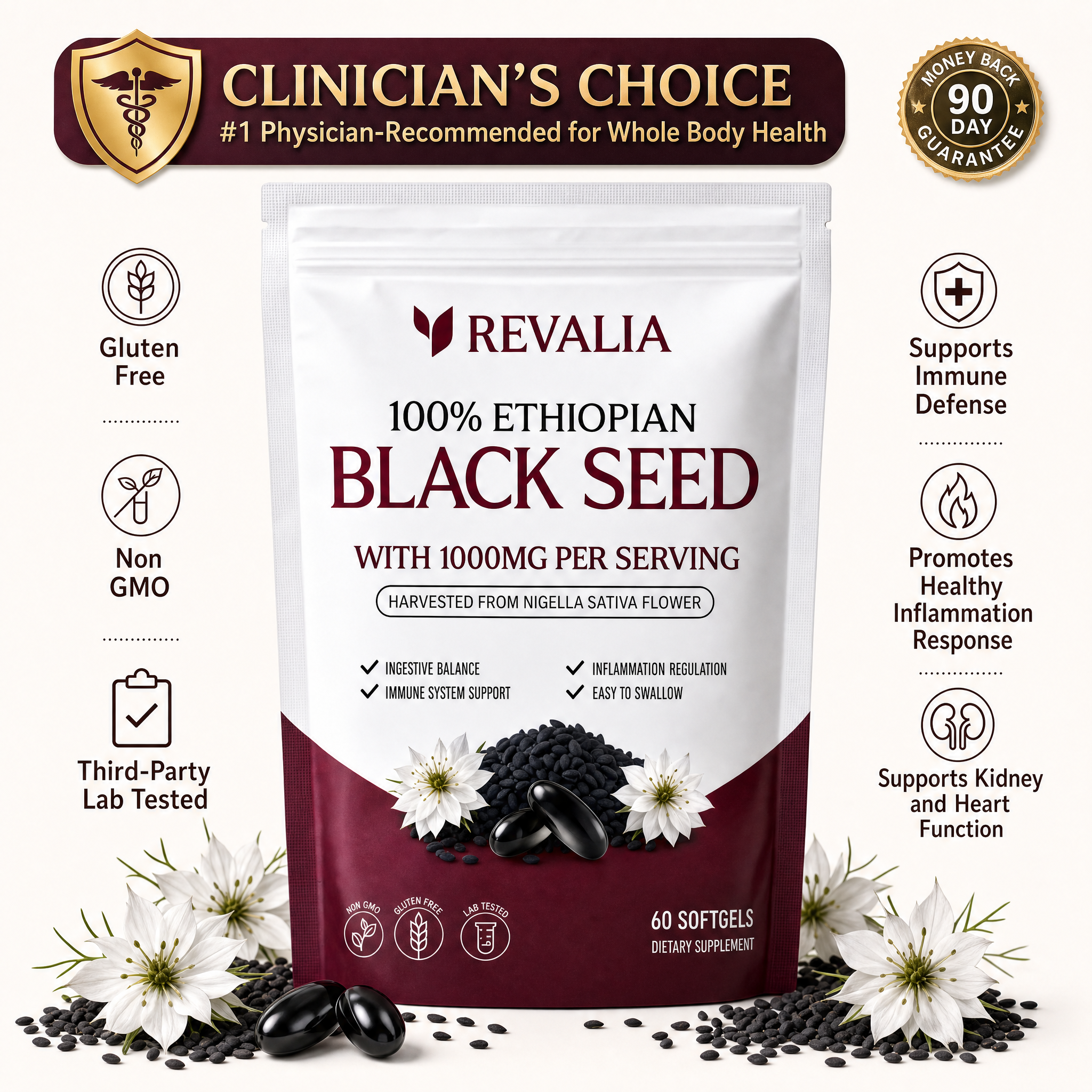 Revalia® Ethiopian Black Seed Oil