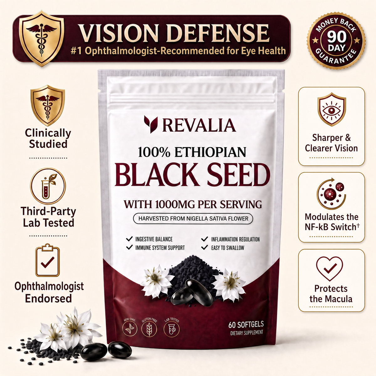 Revalia® Ethiopian Black Seed Oil