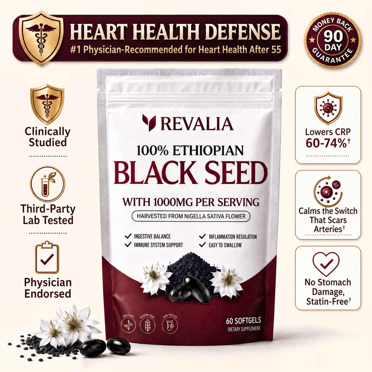 Revalia® Ethiopian Black Seed Oil
