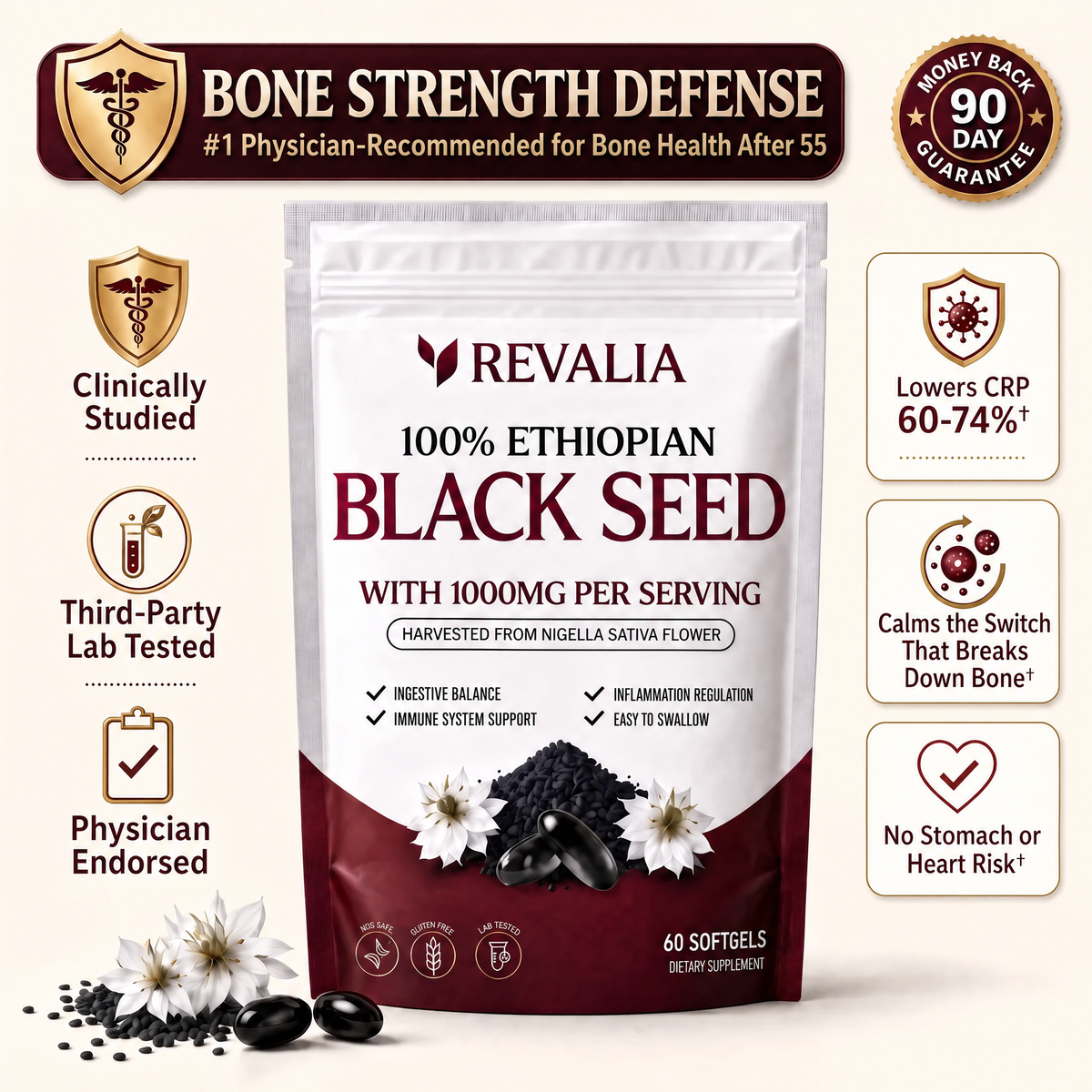 Revalia® Ethiopian Black Seed Oil